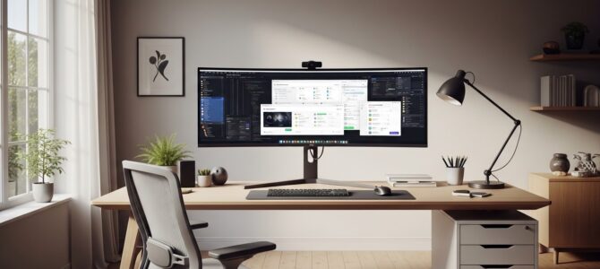 TCL sort un moniteur ultrawide de 57 pouces : la folie des grandeurs continue